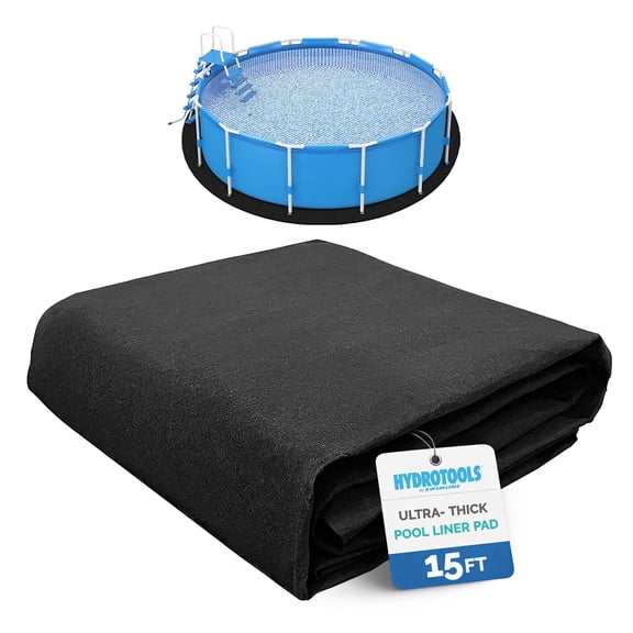 Swimline Hydrotools Above Ground Round Liner Pad, Pool Protector Mat, 15 Ft