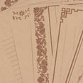 thumbnail image 2 of IFANLANDOR 80Pcs Stationery Paper Set for Office Use Rectangular Black 21.1x14.2cm, 2 of 8