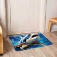 thumbnail image 6 of Shark Kitchen Mat Outdoor Carpet Indoor Mat - Polyester Non-Slip Machine Washable, 6 of 6