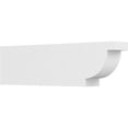 thumbnail image 1 of Ekena Millwork RFTP04X08X30ALP 8 x 4 x 30 in. Queue de Chevron en PVC de Qualité Architecturale Standard, 1 of 1