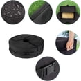 thumbnail image 3 of 46cm Diameter Umbrella/Parasol/Tent Base Weight Bag, Black (Sand Not Included), 3 of 5