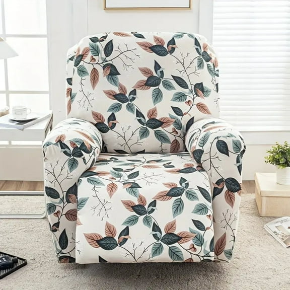 Lavish Cover Premium Waterproof Non-Slip Recliner Chair Covers, Washable Furniture Protector for Kids, Pets(Scenic, Multicolor)