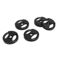 thumbnail image 3 of Record Adapters, 5PCS Plastic Record Adapters 45RPM Turntable Adapter Black 1L50 Gramophone Accessories, 3 of 8