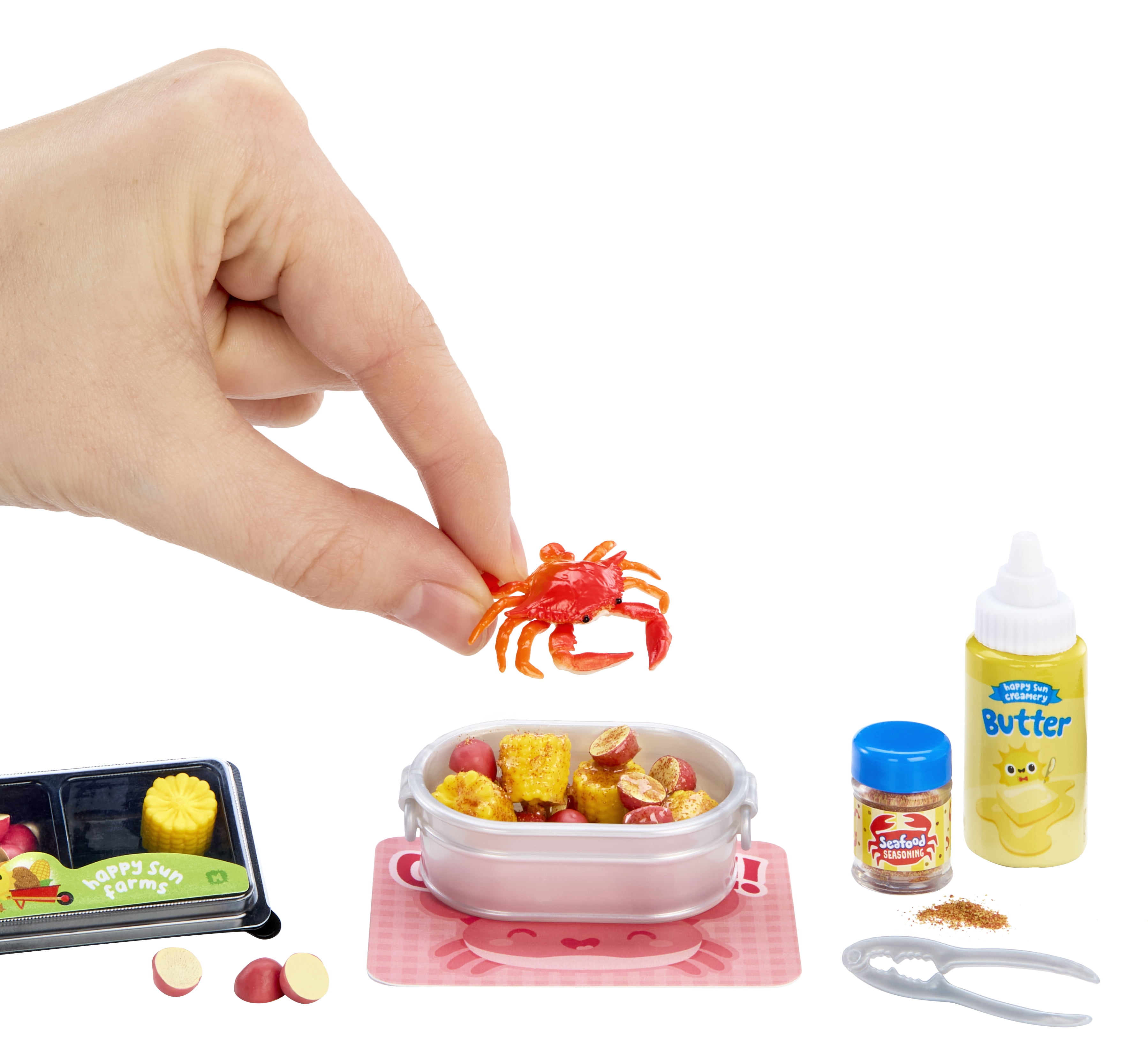 MGA's Miniverse Make It Mini Cafe Series 7 Mini Collectibles, Mystery Blind Packaging, Resin Play, Replica Food, Not Edible, Collectors, 8+