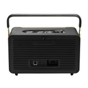 JBL Authentics 300 - Portable smart home speaker with Wi-Fi, Bluetooth and voice assistants with retro design. - Black