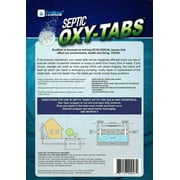 3 month Pro Strength EcoNow OxyTabs Super Septic Tank Cleaner 6 Billion Beneficial Bacteria Septic Cleaner