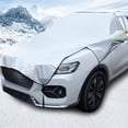 thumbnail image 5 of FFORCE 420DCar Thick Windshield Cover Protector Winter Snow Ice Rain Frost Guard Sun Shade Auto Front Window Shield Weatherproof Anti-Freeze, 5 of 9