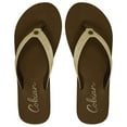 thumbnail image 4 of COBIAN Adult Female Fiesta Skinny Bounce Flip Flop Sandals, Color: Tan, Size: 10, 4 of 6