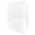 thumbnail image 3 of JAM Paper Plastic 2 Pocket POP Folders, School Folders, Clear, Bulk 144/Box, 3 of 5