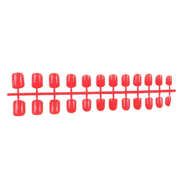 24 Pack Macaroon Solid Colorful Press Tip False Nails on Nails Artificial DIY Durable French Graceful Colorfast Acrylic Nail for Manicure Salons 5