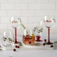 thumbnail image 2 of Pfaltzgraff Winterberry Wine Glasses with Sentiments, Set of 4, 2 of 8