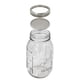thumbnail image 3 of Set of 2 Stainless Steel Sprouting Jar Lid Kit compatible with Superb Ventilation Fit compatible with Wide Mouth Mason Jars Canning Jars compatible wi, 3 of 5