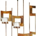 thumbnail image 3 of Safavieh 8-Votive Candle Squares Wall Dcor - Copper, 3 of 3