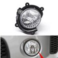 thumbnail image 2 of Conjunto de luz antiniebla del parachoques izquierdo del automóvil Lámpara de conducción Rejilla de señal con bombilla para Cerato 2005 2006, 2 of 5