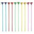thumbnail image 1 of 100 Sets Balloon Arch Stand Balloon Stand Stick Portable Balloon Sticks with Cups, 1 of 7