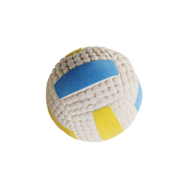 Decodeary Non-Toxic Latex Dog Toy For Dogs Interactive And Chewable Interactive Dog Toy volleyball 1Set