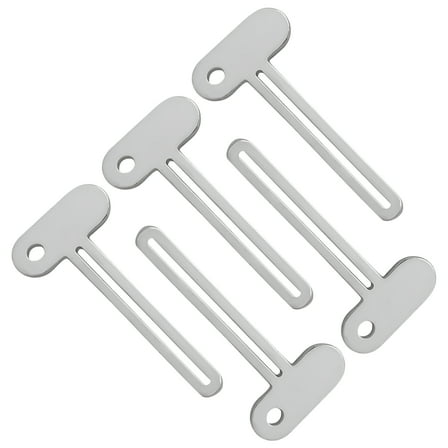 ACDANC 5Pcs Metal Tube Toothpaste Squeezer Key Roller Dispenser Bathroom Supplies Parts,Toothpaste Tube Squeezer