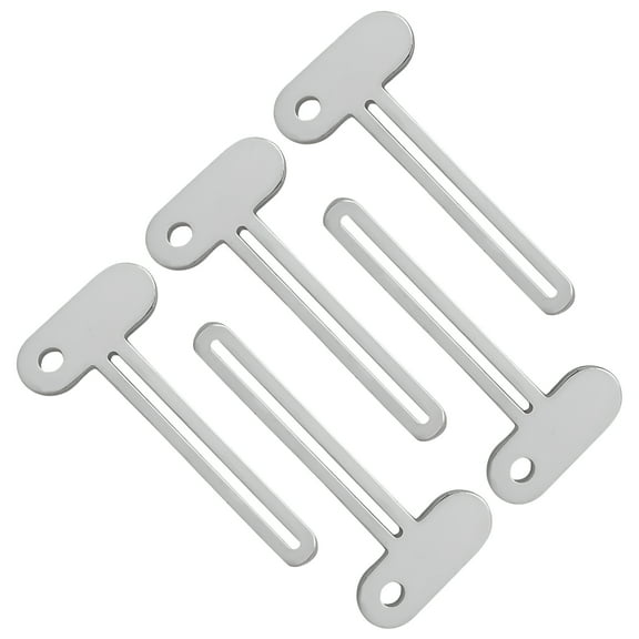 ACDANC 5Pcs Metal Tube Toothpaste Squeezer Key Roller Dispenser Bathroom Supplies Parts,Toothpaste Tube Squeezer