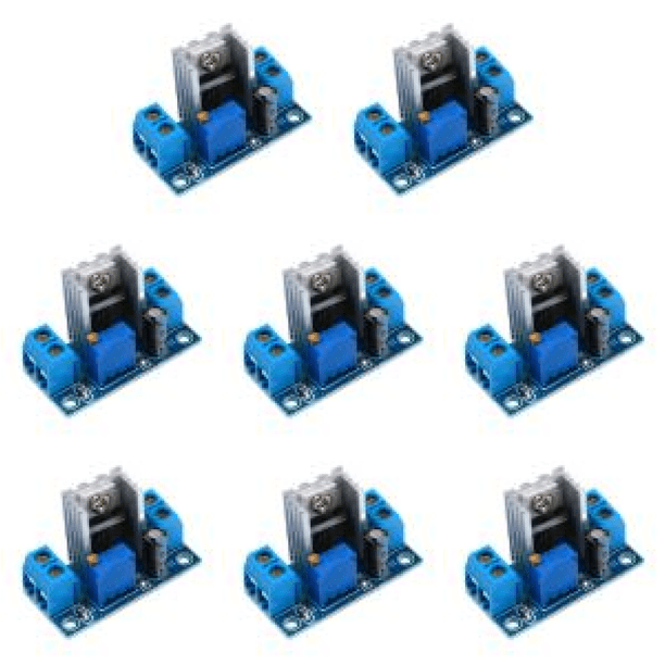 Voltaje 1 Estabilizador Buck Step Down Entrada 4.5V-40V Salida .2-37V para MP3 MP4 PSP