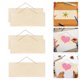 thumbnail image 3 of Letrero de madera de 5 piezas, letreros para puertas, pancartas, tablero en blanco, manualidades, rodajas de madera Completo, 3 of 8