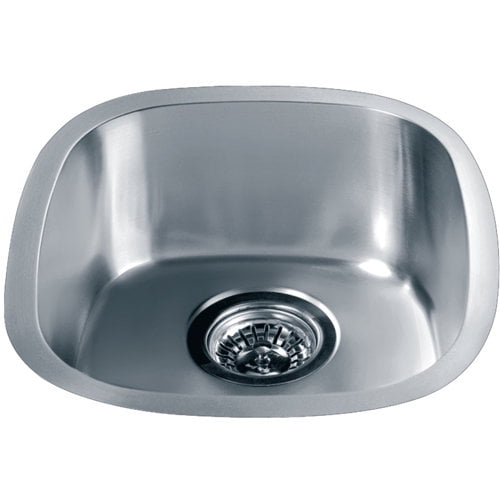 Dawn Kitchen & Bath 3237 13.5 in. L Undermount Bar Sink - 20 Gauge