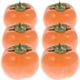 thumbnail image 1 of Miangastore 6Pcs Fake Persimmon Props Photography Props Artificial Persimmon Props Fruit Decors, 1 of 8