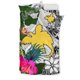 thumbnail image 3 of Papúa Nueva Guinea Juego de cama personalizado Blanco - Turle Plumeria Banana, 3 of 5