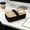 Black, variant on Japanese Bamboo-Handled Bento Lunch Box, BPA-Free Plastic, Compartmentalized Design for Office and Outdoor Use Black