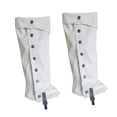 thumbnail image 2 of Medieval Style Boot Covers Gothic Punk Boot Cover Pirate Boot Covers Shoe Covers White Standard, 2 of 8