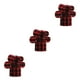 thumbnail image 2 of Wosthever Accesorio de cinta con cable de Navidad, arpillera a cuadros, entramado, decoración de ambiente, ducha para caja, de envoltura Type1 NO1, 2 of 6