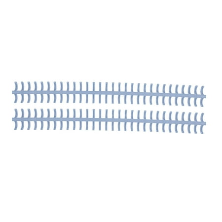 

Binding Comb Binding Spine 10mm Wear Resistant 65 Sheet Holdable Cuttable For School Supplies For Student Light Blue