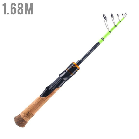 Telescopic Portable Fishing Fish Rod Carbon Fish Fishing Horse Lure Micro Rod Fish Mouth Short Telescopic