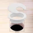 thumbnail image 4 of LAICAIW 2" White Desk Grommet, Plastic Wire Organizers, Computer Cable Hole Cover Plug Cap Insert(5 Pack), 4 of 7