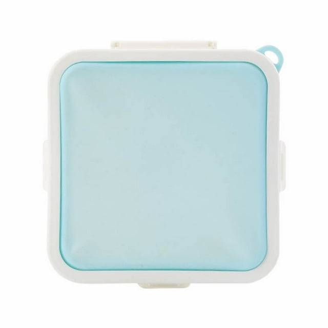Plastic Food Storage Sandwich Container with Shape Holder for Kids and Adults Prep Microwave Dishwasher