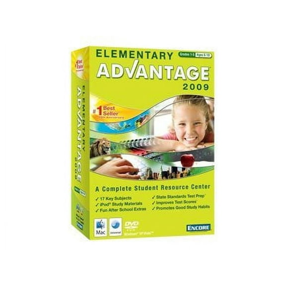 Elementary Advantage 2009 - Box pack - 1 user - DVD - Win, Mac