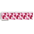 thumbnail image 2 of Ambesonne Floral Fabric by the Yard Upholstery, Blossom Common Mallow Flower, 2 Yards, Pink Raspberry White, 2 of 4