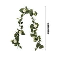 thumbnail image 3 of Clearance Under $5 Boovnll 5.3FT Eucalyptus Garland, Artificial Flower Garland Wreath Vines Green Spring Garland for Home, Farm, Fireplace, Table, Wall, Wedding Arch, Party Decor, Garland, 3 of 6
