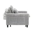 thumbnail image 2 of Corduroy Pull Out Sleeper Sofa Bed,Comfortable Chair With Side Pockets Pillow,3-in-1 Lazy Sofa Chaise Lounge Chair Indoor Convertible Sleeper Chair for Bedroom Living Room Apartment Office,Gray, 2 of 8