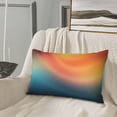 thumbnail image 5 of Haiem Pillowcase for Hair and Skin Queen yellow orange and teal Printed Soft Pillowcase with Envelope Closure-16"x24", 5 of 6
