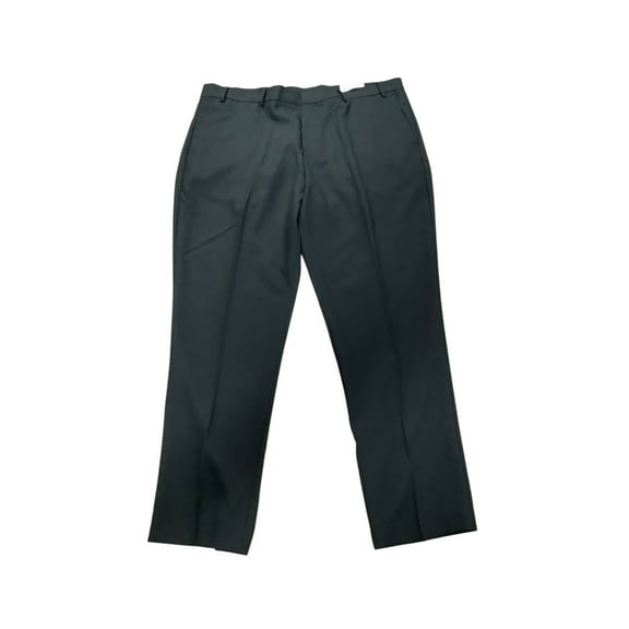 Perry Ellis Portfolio Mens Modern fit Dress Pants 44 / 30 Black Solid
