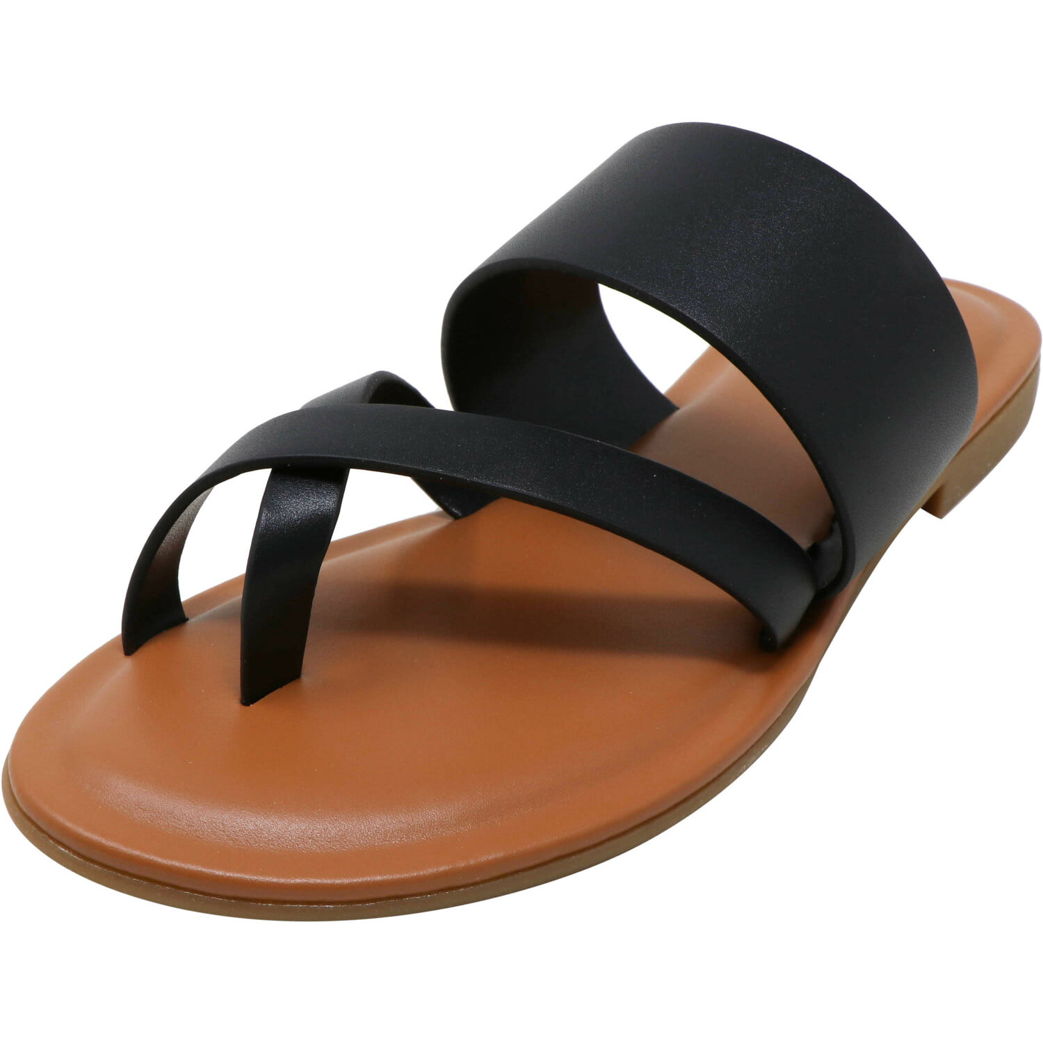 Celodia Leather Black Sandal - 6M 