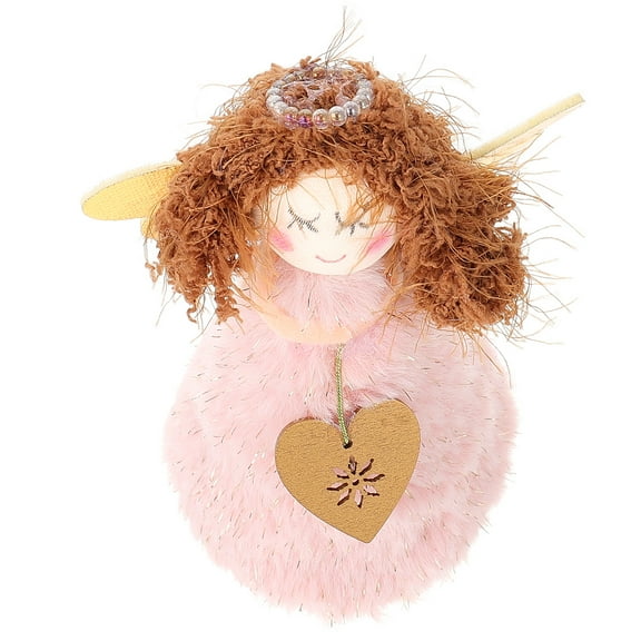 WORGEOUS 3 pcs  Angel Xmas Tree Topper Ornament Pretty Desktop Decorations Party Decoration