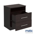 thumbnail image 3 of Buró Mobi Muebles Armenia 51cm Chocolate 2 Cajones Moderno, 3 of 7