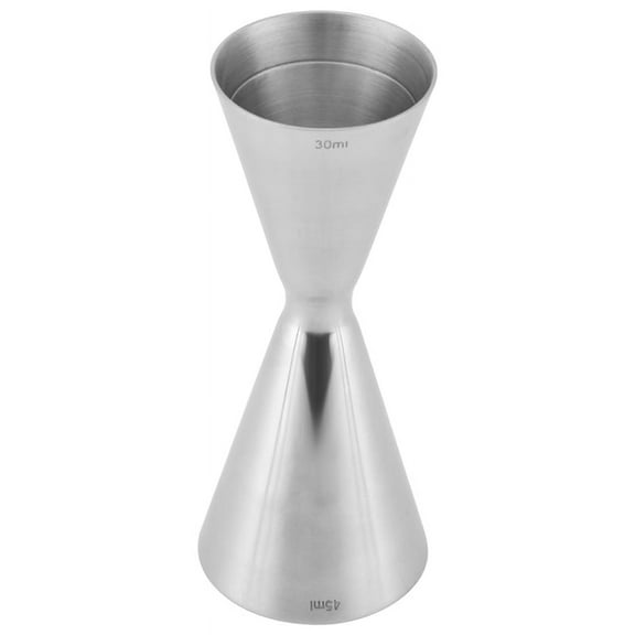 Stainless Steel Measure Cup Double Bar Wine Cocktail Shaker Jigger 45Ml Silver stainless steel