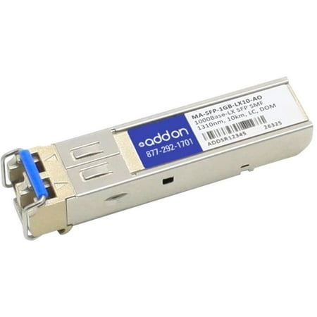 UPC: 0821455083154 | AddOn Cisco Meraki MA-SFP-1GB-LX10 compatible SFP transceiver