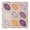 Bohemian Mandala Tile, variant on Washable bohemian style square tablecloth with elastic hem, designed for dining tables and card tables