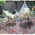 thumbnail image 1 of Couristan Xanadu Puebla Violeta Indoor/Outdoor Area Rug, 1 of 13