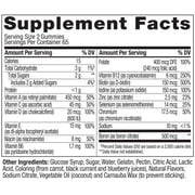 OLLY Womens Multivitamin Gummy Supplement, Vitamins A, D, C, E, Biotin, Folic Acid, 130 Count