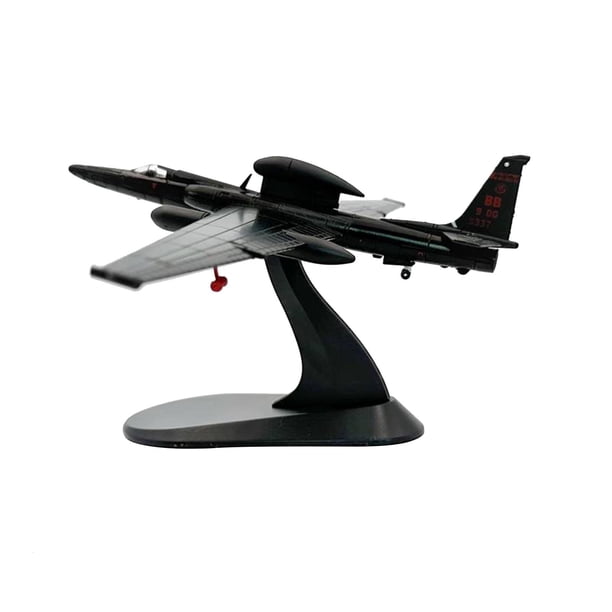 1/144 U-2R Modelo de metal Avión de juguete Avión de de aleación coleccionables con soporte de exhibición, modelo de avión fundido a presión