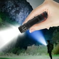 thumbnail image 1 of Xihbxyly Linterna Led Recargable, Diseño de Miniclip, Brillo Ampliable, Luz para Senderismo Al Aire Libre, Cuerpo de Abs Resistente Al Agua, Ideal para Camping, Incluso En Cortes de Luz, Tamaño 11,7, 1 of 7